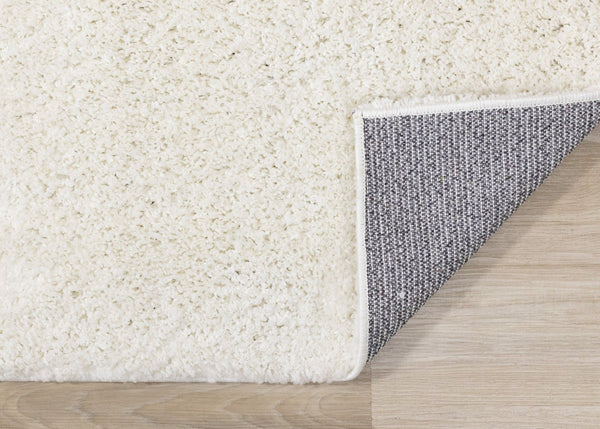 HomeRoots 8' Plush Cream Area Rug - Cozy Elegance for Living Rooms, Bedrooms & High-Traffic Spaces 8' X 11' 660142