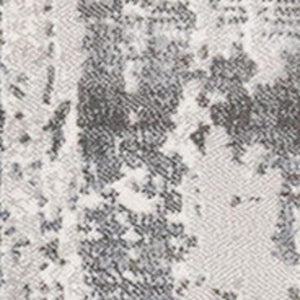HomeRoots 8' Abstract Area Rug in Gray-Blue and Beige - Stylish, Durable, and Perfect for High-Traffic Spaces 8' X 11' 660190