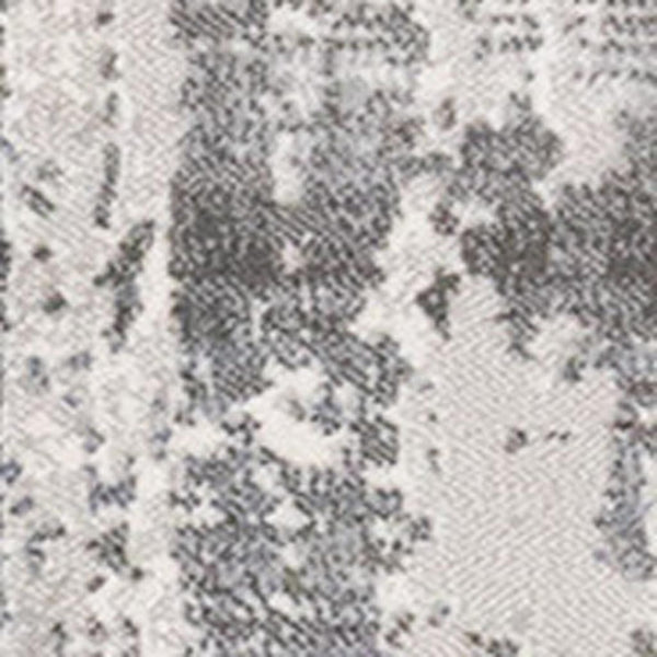 HomeRoots 8' Abstract Area Rug in Gray-Blue and Beige - Stylish, Durable, and Perfect for High-Traffic Spaces 8' X 11' 660190