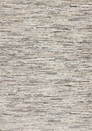 HomeRoots 8' Cream and Brown Striped Area Rug - Durable, Stylish, and Perfect for High-Traffic Living Spaces 8' X 11' 660212