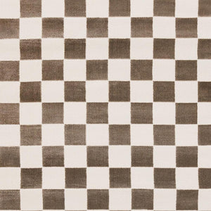HomeRoots 8' Brown and White Geometric Area Rug - Modern Design, Durable, Stain-Resistant for Busy Homes 8' X 11' 660224