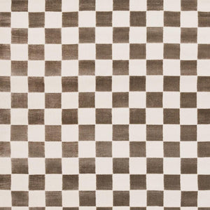 HomeRoots 8' Brown and White Geometric Area Rug - Modern Design, Durable, Stain-Resistant for Busy Homes 8' X 11' 660224