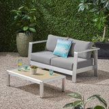 Christopher Knight Home® Noble House Bayport Loveseat & Coffee Table