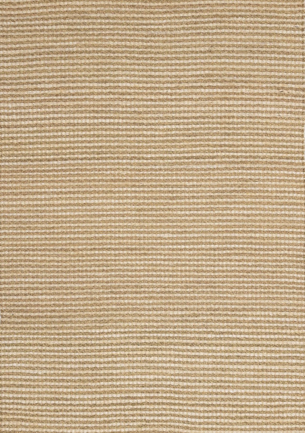 HomeRoots 5' Hand Woven Beige Area Rug - Elegant, Durable, Stain-Resistant Design for High-Traffic Homes 8' X 11' 660260
