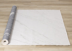 HomeRoots 5' Stylish Cream and Gray Abstract Area Rug - Perfect for Modern Living Spaces and Easy Care 5' X 8' 660290