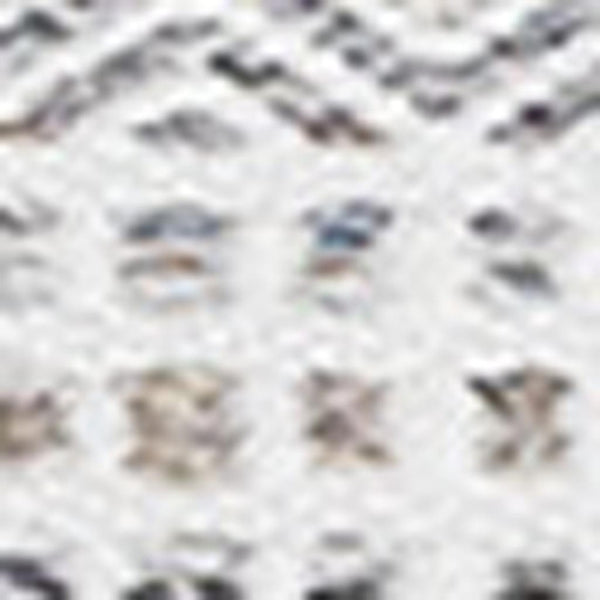 HomeRoots 5' Hand-Woven Cream Beige and Gray Striped Area Rug - Stylish, Durable, and Perfect for Any Room 5' X 8' 660302