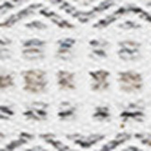 HomeRoots 5' Hand-Woven Cream Beige and Gray Striped Area Rug - Stylish, Durable, and Perfect for Any Room 5' X 8' 660302