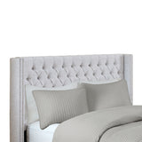 Madison Park Amelia Transitional Upholstery Headboard MP116-0357 Grey