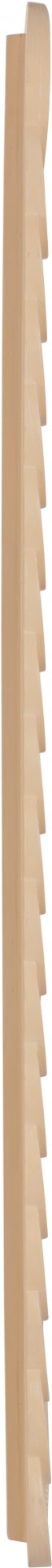 Meridian Furniture Revolve Hand-carved Oak Veneer Wall Mirror with Bold Art Deco Relief Frame for Any Room Natural 32.5" W x 47.5" H 66034Natural-M