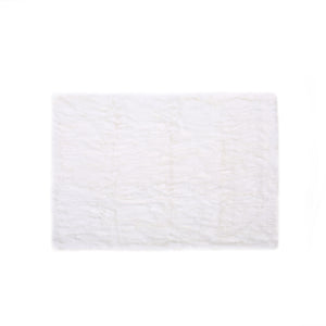English Elm Christopher Knight Home® - THROW White Faux Rabbit Fur Throw Blanket 50x60in — Plush Cozy Glam Accent, Ivory Back, Dry Clean Only 66039.00
