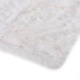 Christopher Knight Home® - Noble House - Akers Glam Fur Throw Blanket, White