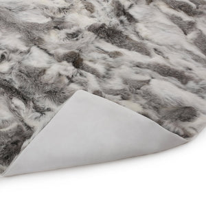 English Elm Christopher Knight Home® - THROW Faux Fur Grey Cozy Throw Blanket for Winter Nights — Ultra-Soft Breathable Texture, Stylish Warmth 66040.00