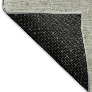 HomeRoots 10' Gold Ivory and Gray Abstract Washable Area Rug – Durable Indoor/Outdoor Design for Modern Spaces 660498