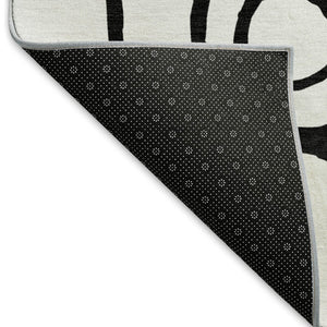 HomeRoots 10' X 14' Modern Geometric Washable Area Rug for Indoor & Outdoor Spaces - Durable & Stylish Design 660654