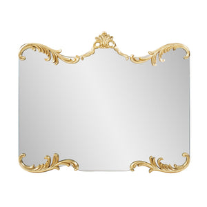 Howard Elliott St. James Elegant Gold Gilded Mirror - Timeless Design With Opulent French Motifs For Your Home Gold Mdf,Polyresin 66071-howard-elliott