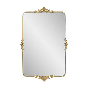 Howard Elliott Wanstead Gold Gilded Vanity Mirror - Versatile Design, French-inspired Motifs, Elegant Home Accent Gold Polyurethane,Polyresin 66073-howard-elliott