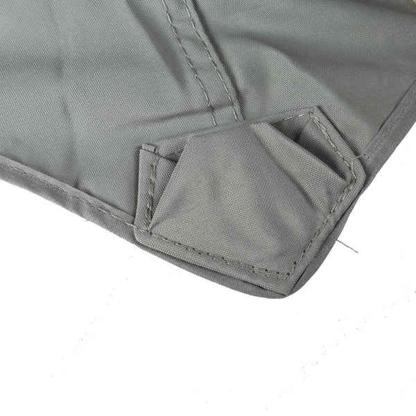 English Elm Replacement Canopy Top for 10x12 Gazebo with UV-Protective, Water-Repellent Polyester Fabric and Ventilation Grey W419P208851