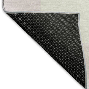 HomeRoots 8' Pink and Ivory Geometric Washable Area Rug – Durable, Stylish, Perfect for Indoor & Outdoor Use! 660741