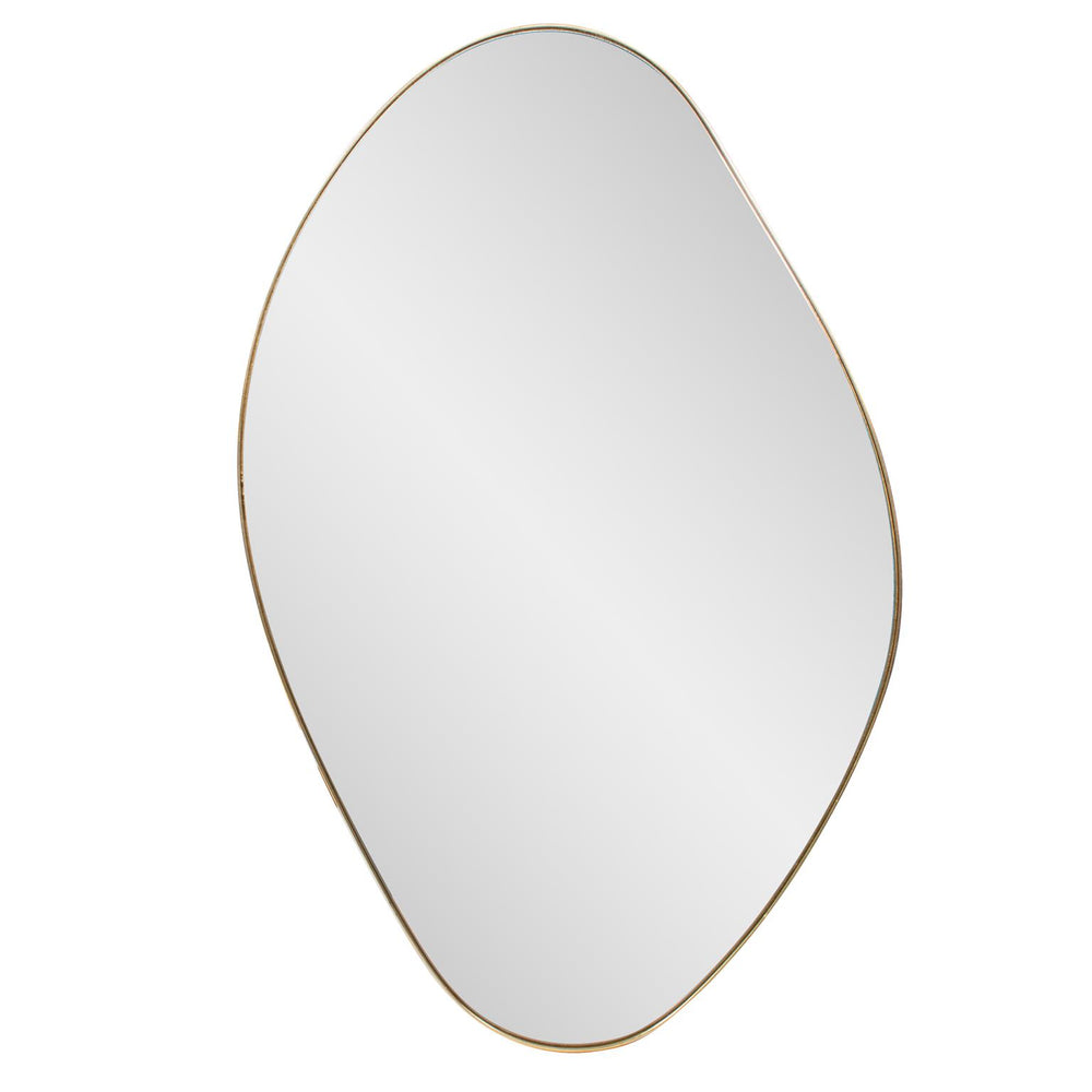 Howard Elliott Solterra Mirror - Irregular Gold Frame For A Glamorous, Unique Touch In Entryways And Bedrooms Gold Mdf 66075-howard-elliott