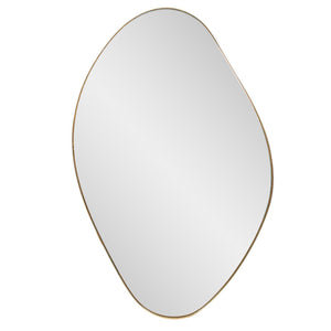 Howard Elliott Solterra Mirror - Irregular Gold Frame For A Glamorous, Unique Touch In Entryways And Bedrooms Gold Mdf 66075-howard-elliott