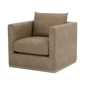 Essentials for Living Siena Plinth Base Swivel Club Chair 6608.IVT/NG