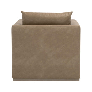 Essentials for Living Siena Plinth Base Swivel Club Chair 6608.IVT/NG