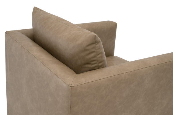 Essentials for Living Siena Plinth Base Swivel Club Chair 6608.IVT/NG
