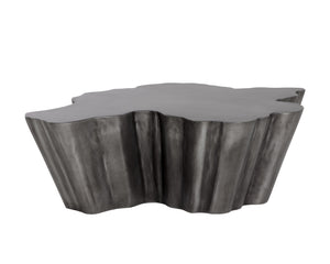 Sunpan Lynx Coffee Table - Bold Organic Design with Unique Shape, Perfect for Modern Living Spaces Antique Grey