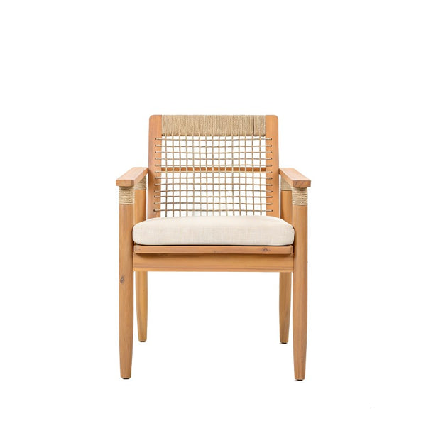 English Elm 9‑Piece Acacia Wood Outdoor Dining Set Seats Eight with Rope Woven Chairs on Patio 66105_N762P386379D4