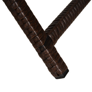 English Elm Outsunny Elegant Patio Chaise Lounge With 5 Position Adjustable Backrest & Plush Cushion For Comfort W2225P200864-GIGA