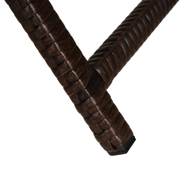 English Elm Outsunny Elegant Patio Chaise Lounge With 5 Position Adjustable Backrest & Plush Cushion For Comfort W2225P200864-GIGA