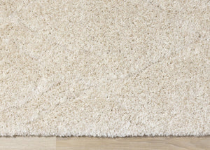 HomeRoots 5' Cream and Beige Geometric Area Rug - Modern Comfort, Durable, Stain-Resistant for Family Spaces 5' X 8' 661287