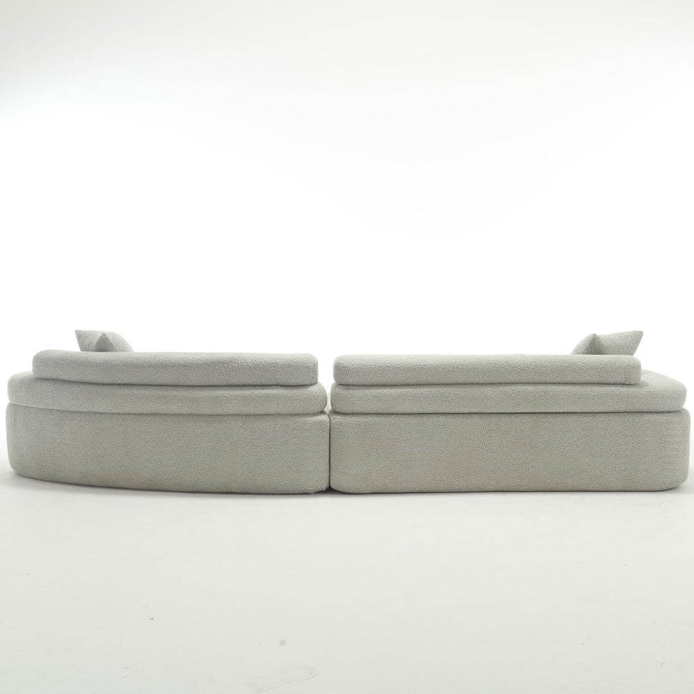 English Elm Modern Foam-Filled Sleeper Sofa Bed For Living Room & Bedroom, Stylish Boucle Design, 3 Colors W2705S00008-GIGA