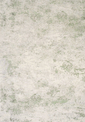 HomeRoots 5' Modern Abstract Cream and Green Area Rug – Stylish, Durable, Stain-Resistant for Busy Homes 8' X 11' 661321