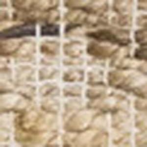 HomeRoots 5' Hand-Woven Jute Area Rug in Beige & Light Brown - Stylish Geometric Design for Modern Spaces 8' X 11' 661336