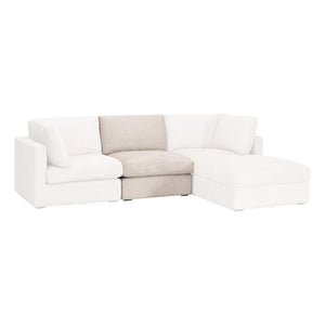 Essentials for Living Daley Modular Armless Chair 6613L-1S.LHIVO