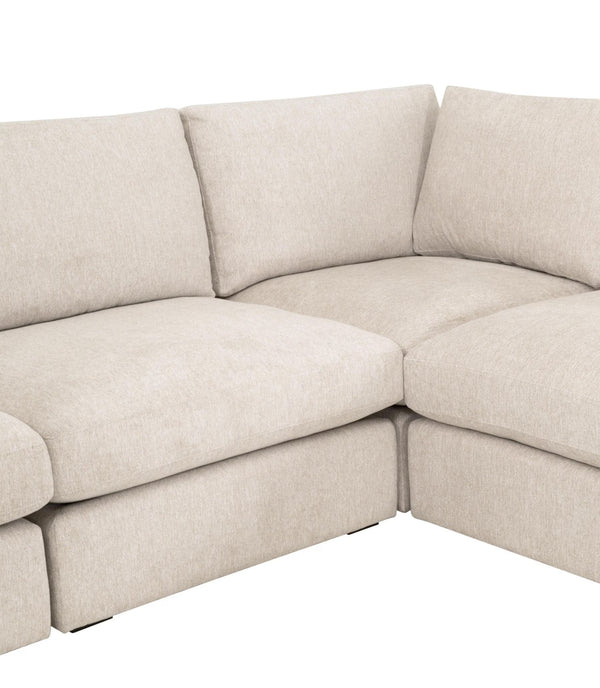 Essentials for Living Daley Modular Armless Chair 6613L-1S.LHIVO