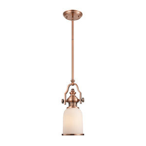 Chadwick 6'' Wide 1-Light Mini Pendant - Antique Copper 66142-1 Elk Lighting