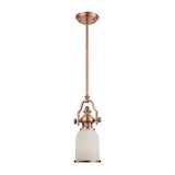 Chadwick 6'' Wide 1-Light Mini Pendant - Antique Copper 66142-1 Elk Lighting