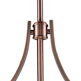 Chadwick 47'' Wide 3-Light Linear Chandelier - Antique Copper 66145-3 Elk Lighting