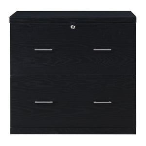 OSP Home Furnishings Alpine Lateral File Black