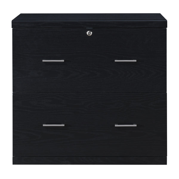 OSP Home Furnishings Alpine Lateral File Black