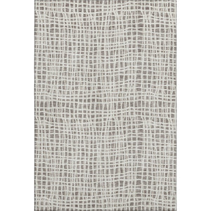 HomeRoots 8' X 10' Washable Taupe & Beige Striped Area Rug with UV Protection for Stylish, Durable Spaces 661687