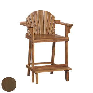 Lifeguard Counter Stool in Burnt Umber 6617501BU Elk Home