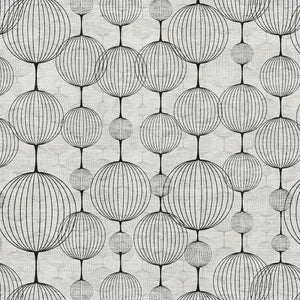 HomeRoots 5' X 8' Stylish Graphite & Silver Geometric Washable Area Rug with UV Protection for High Traffic Areas 661895