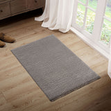 Madison Park Camdyn Modern/Contemporary Super Soft Polyester Shag Area Rug MP35-7572 Grey