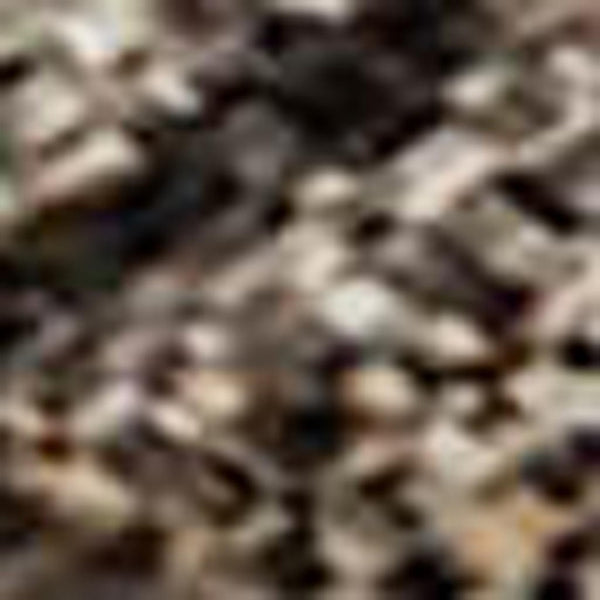 HomeRoots 8' X 10' Chocolate & Ivory Abstract Area Rug - Washable, UV Protected, Perfect for High-Traffic Spaces! 662559