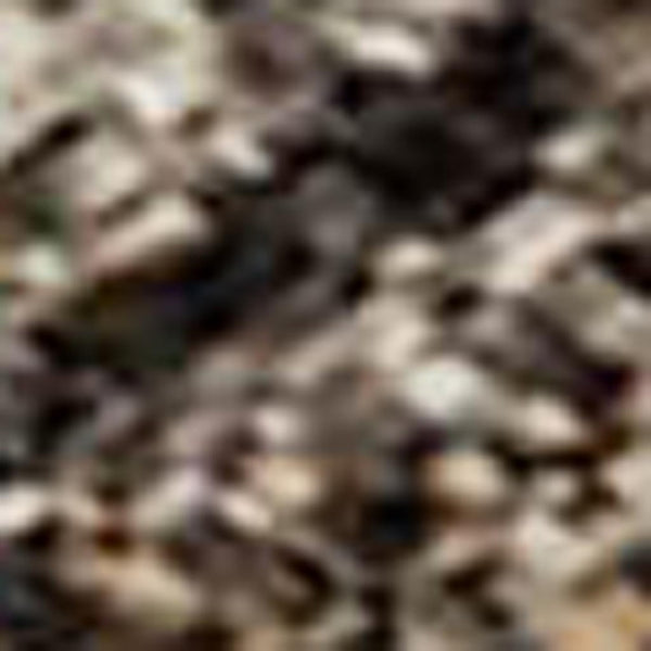 HomeRoots 9' X 12' Chocolate and Ivory Abstract Area Rug - Washable, UV-Protected, Stylish & Durable Design 662560