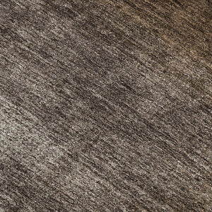 HomeRoots 9' X 12' Chocolate and Ivory Abstract Area Rug - Washable, UV-Protected, Stylish & Durable Design 662560