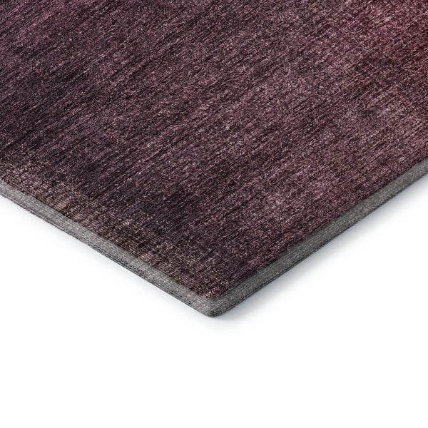 HomeRoots 10' X 14' Modern Plum & Beige Abstract Washable Area Rug with UV Protection for Stylish Living Spaces 662585